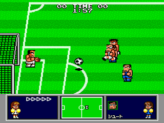 Nekketsu Kouko Dodgeball Bu: Soccer Hen MD screenshot 3 for Sega Mega Drive
